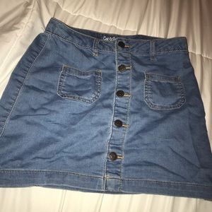Denim skirt